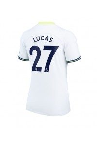 Tottenham Hotspur Lucas Moura #27 Voetbaltruitje Thuis tenue Dames 2022-23 Korte Mouw